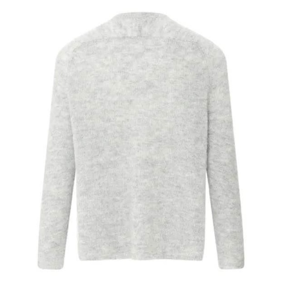 Des petits hauts | BABINE Grey Cardigan Alpaca + mohair - Picture 4 of 8